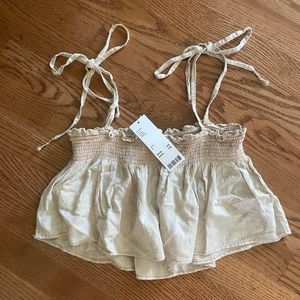 BRAND NEW UO LINEN TOO (part of a set)
